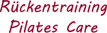 Angeobt Rückentraining und Pilates Care